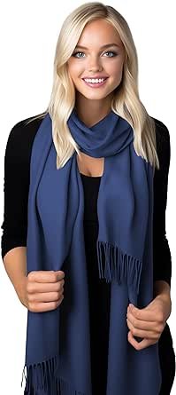 Girls' blue scarf