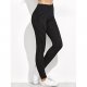 Women's Yoga Pants Cropped Leggings Tummy Control Butt Lift Breathable Stripes Black Yoga Fitness Running Sports Activewear Stretchy